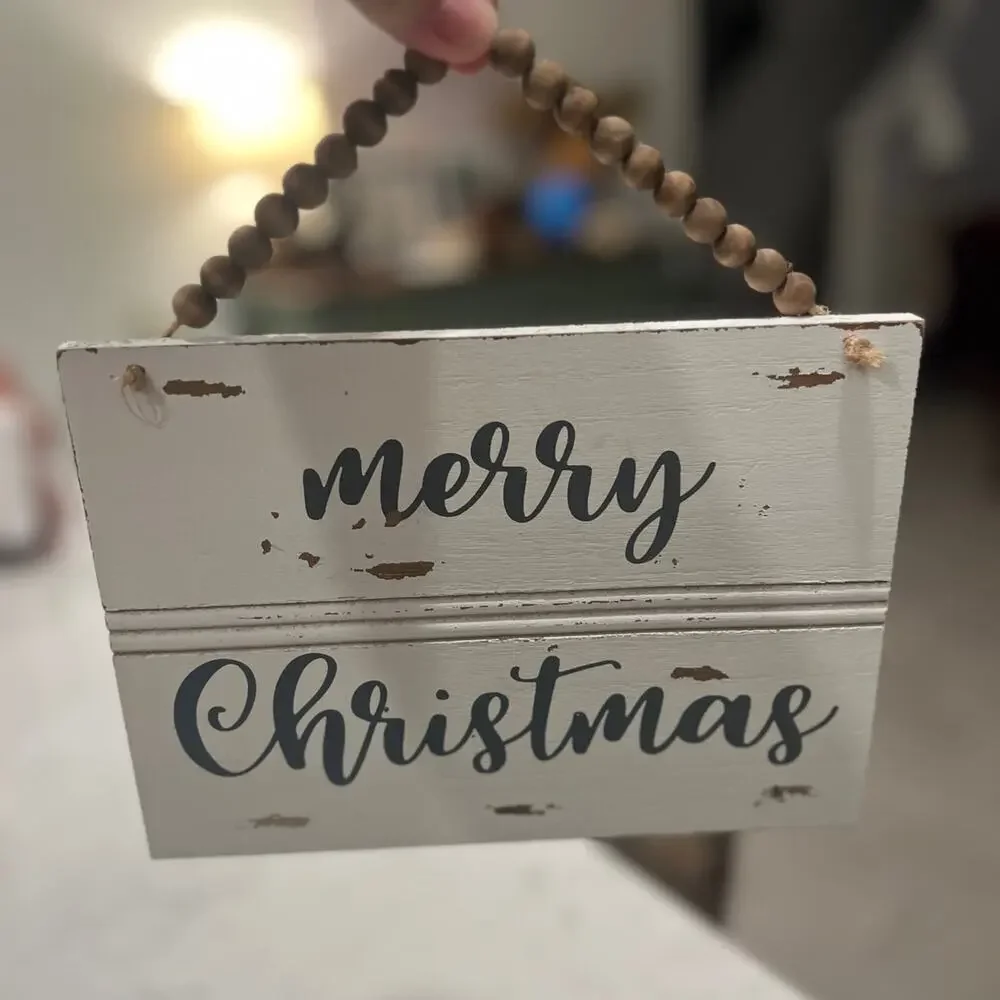 Small Christmas Sign - Picture 2 of 5